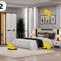 عروض خاص غرفه نوم تركي جديد وسعر 480 الف 07734557177  07510107982  وات...