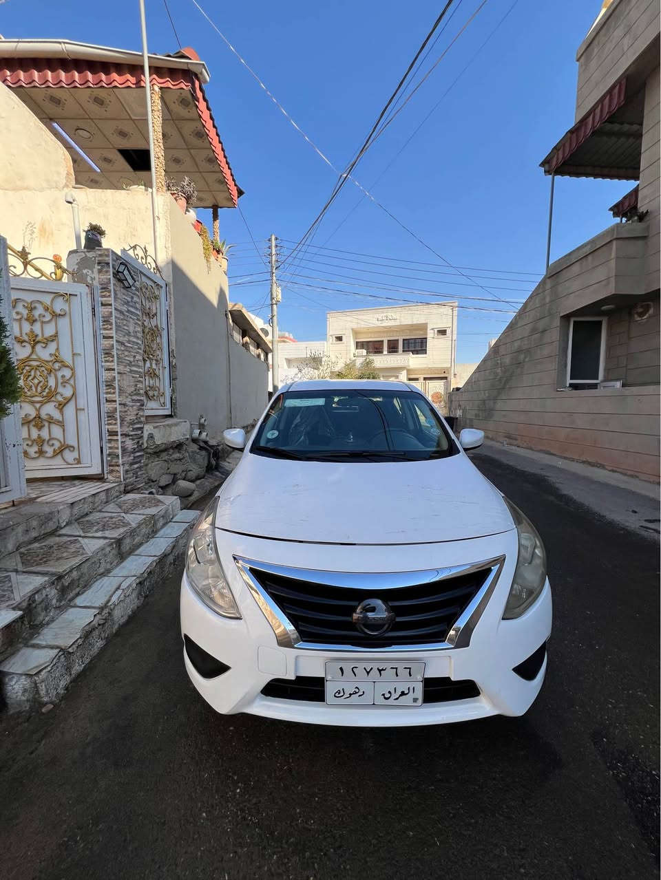 Nissan versa امريكي موديل 2018 مواصفات sv دبل ايرباك  سكان فوليوم تحديد سرعه بدون صبغ بس بيها كارت واحد جهه النفر يم الباب بيهه كارت سياره شرط التحويل شرط الكير المكينه تبريد كلشي بشرط عليهه  غرامه ورقه و نص  سعر 103 و شويه مجال مكان سياره دهوك رقم تلفون *********** دهوك, العراق
