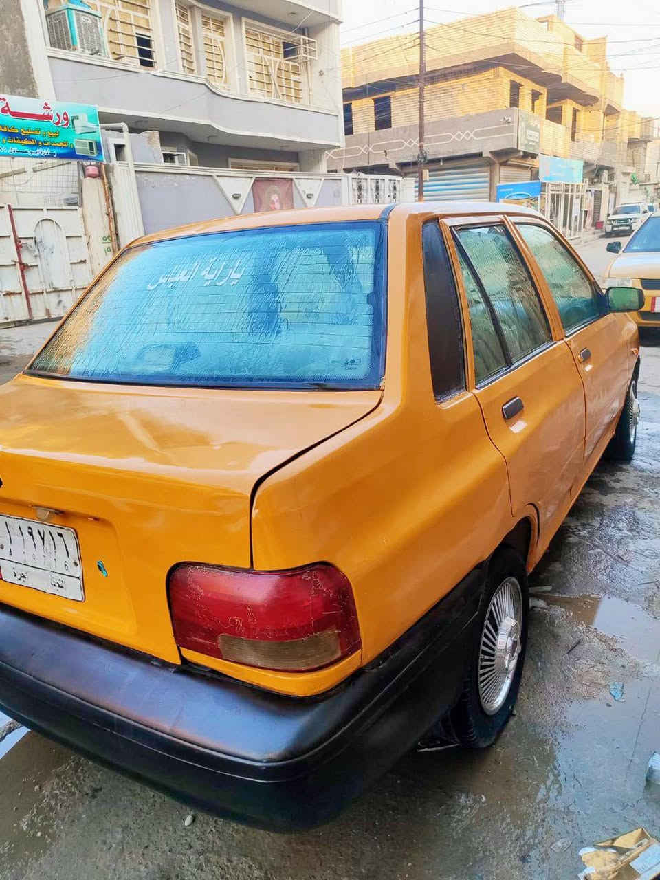 السلام وعليكم سايبا موديل ١٢ كير مكينه كهربائي جاهزه سياره صباغ عام البارحه خلصت هيه غرمات صفر تحويل مباشر شرط 
رقمها نجف سياره سعرها ١٨ورقه بيها مجال هاتف *********** مكان سياره بغداد
