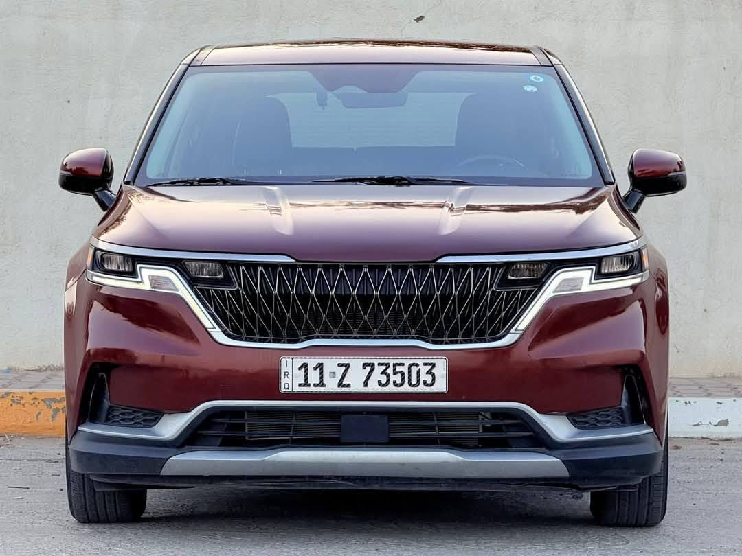 السلام عليكم   
كيا كرنفال 2023 LX وارد امريكي صور الحادث مرفقة
بل منشور السيارة ترقيم جديد بغداد بأسمي تحويل مباشر
المواصفات: بصمة / بصمة ابواب / تشغيل عن بعد
رادار امامي / رادار جانبي / كشنات جلد / كشن كهرباء
تدفئة كشنات / 8 راكب / 6 سلندر 3500
ماشية 36 الف ميل / هندبريك بصمة / اوتو هولد 
مود درايف / بيبان كهرباء / تحديد مسار / قيادة الية
حساس خلفي / ويل كب / اشاير بل مري 
امامي LED / لايت زنون / شاشة كبيرة / كامرة دوارة
فول تحكم ستيرن / 3 قطع تبريد مركزي / كشنات قلابة
بلوتوث / AUX / ABS / USB 
المكان بغداد الدولعي
للتواصل والأستفسار:***********
