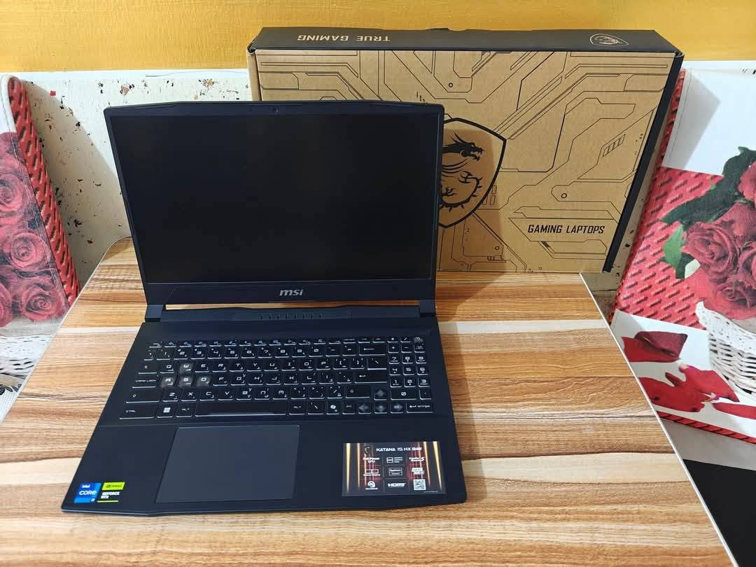 🔥 MSI Katana15 HX B14WEK - الجيل 14

✨ قطعة واحدة فقط
✨ نسبة نظافة عالية جداً

💰 السعر: 1,575,000 دينار

⚡ Intel Core i7-14700HX 14 th Gen
🔥 20 Core / 28 Threads

🎮 RTX 5050 8GB (115W)

🚀 RAM 16GB DDR5 5600MHz

💾 SSD 512GB NVMe

📺 Display 15.6 144Hz FHD
 
🪟 Windows 11 Pro أصلي

🔋 صحة البطارية 95%

✅ مناسب للألعاب والتصميم والمونتاج

✅ كيبورد RGB Gaming

✅ تبريد ممتاز وأداء قوي

🎁 مع الشاحن الأصلي والكارتون

🛡️ ضمان أسبوع

🚚 توصيل لجميع المحافظات

📞 ***********

📱 واتساب: ***********
