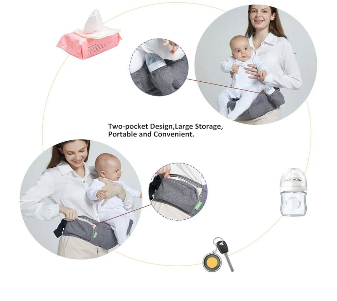 *مشد خصر لحمل الطفل (Baby Hip Seat Carrier)* 
راحتج وراحة طفلج هي الأهم🤱🏼 ✨ 

مع مشد حمل الطفل المتطور، استمتعي بطلعاتج بدون تعب الظهر. جيوب واسعة تكفي لكل احتياجاتج (الرضاعة، المناديل، والمفاتيح) بمكان واحد. خفيف، مريح، وعملي جداً لكل أم وأب
 *مميزاته تجنن💞🤱🏼* 

📍تصميم بجيوب مزدوجة: يحتوي على مساحة تخزين كبيرة للأغراض الضرورية.
📍متعدد الاستخدامات: يتضمن جيوباً مخصصة لرضاعة الطفل، المناديل المبللة، وحتى مفاتيح السيارة.
📍مريح وعملي: يوزع وزن الطفل على الخصر ليقلل الجهد على الظهر والكتفين.

📍السعر 10 الف 
للحجز مراسله على واتساب 📩📲
***********
***********
يوجد توصيل لكافة محافظات📥📦
