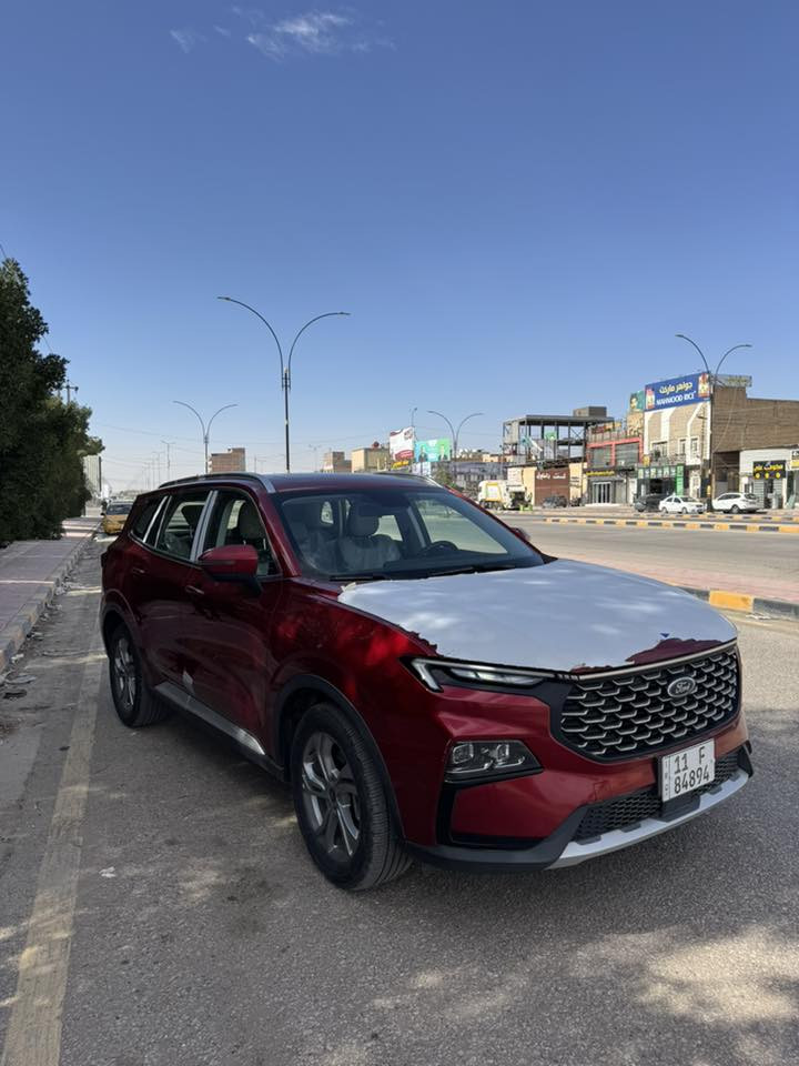 السلام عليكم
فورد تيريتوري 
موديل 2025 
السيارة زيرو ماشية 4 الف 
رقم بغداد بأسمي 
فول مواصفات فئة ترند 
للاستفسار ‭0781 302 0800‬
