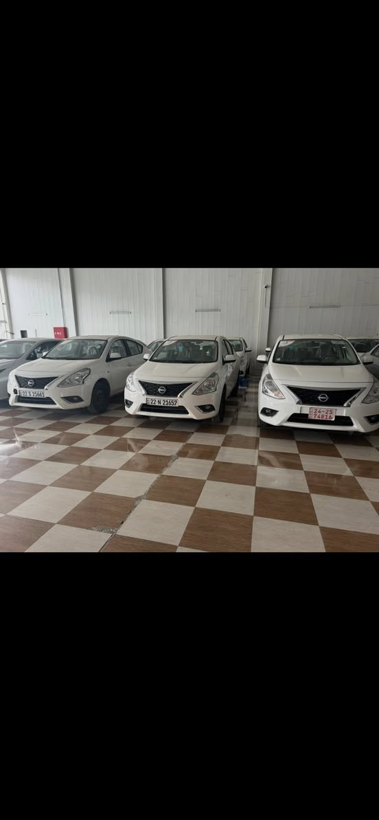 عرض خاص عرض خاص🔥🔥🔥🔥
ضمان 3سنوات او 100الف كيلو
نيسان سني موديل 

2025

2025

 هندي هندي هندي ابو البليته الزكه زيرو صفر كيلو متر 
رقم اربيل الدوالي الجديد تريد وكاله تريد تحويل 
موصفات 
شاشه 
ويل 15
اريل نفكتر
مكينه 1500
داخل بيجي
كامره اماميه 
داخل عسلي 
تحكم ستيرن 
يدات نيكل 
سبايدر 
شباك خليه ابو العلامه الجديده 
وباقي الموصفات معروفه
للستفسار خاص 
***********☎️☎️☎️
