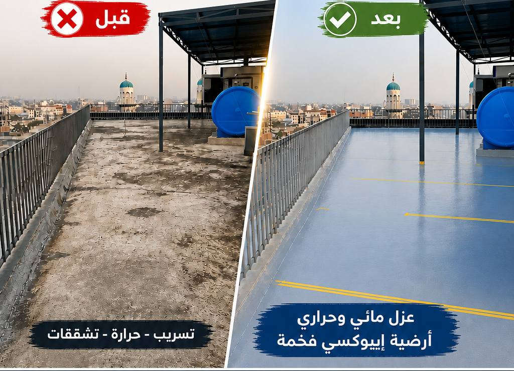 ✨ مو بس تنفيذ… إحنا نصنع فرق بالمكان
نقدملك أعمال الإيبوكسي والعزل بأعلى مستوى من الجودة والدقة 🔥
✔️ أرضيات إيبوكسي فخمة ولمعة تدوم
✔️ عزل مائي وحراري يحمي المكان لسنوات
✔️ تشطيب نظيف ومرتب بأدق التفاصيل
✔️ حلول مناسبة للبيوت والمحلات والمشاريع
نشتغل بذوق… وننفذ بثقة 💯
لأن الشغل المرتب يبين من أول نظرة 👌
📞 للحجز والاستفسار راسل الصفحة الآن.  ***********. الموقع بغداد 📍
وخلي مكانك يطلع بصورة تليق بيك ✨#الايبوكسي #العزل #الارضيات #مقاولات #Epoxy #عزل_مائي  #عزل_حراري #عزل_الاسطح #epoxyflooring
