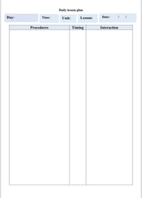 دفتر خطة • لغة انكليزية • توصيل