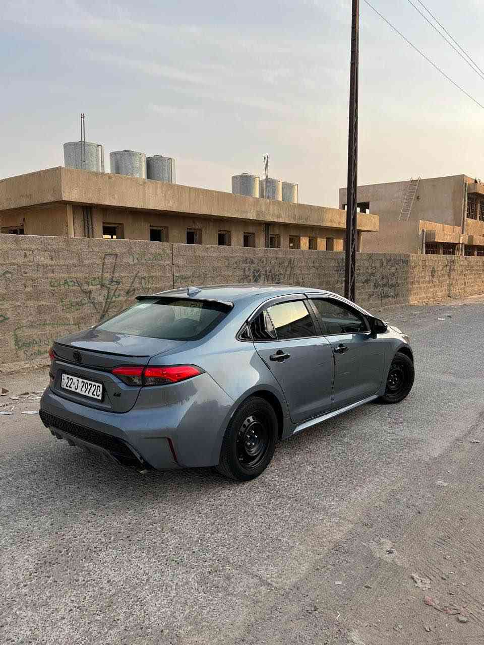 كورلا موديل 2022 مواصفات Le مرغوب 
ماشيه 55 
ضرر خفيفه فقط دعاميه وبونيت مصبوغ اثر رصعه
سياره بدون ايرباكات وبدون شواصي وبدون دواخل 

سعر 152 ورقه 

اخوان سياره باسمي شوكت ما يعجبك تتحول 
رقم هاتف *********** كركوك, العراق
