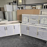 كاونتر ٣ قطع • متر ونص • سنك ١٢٠سم مرمر