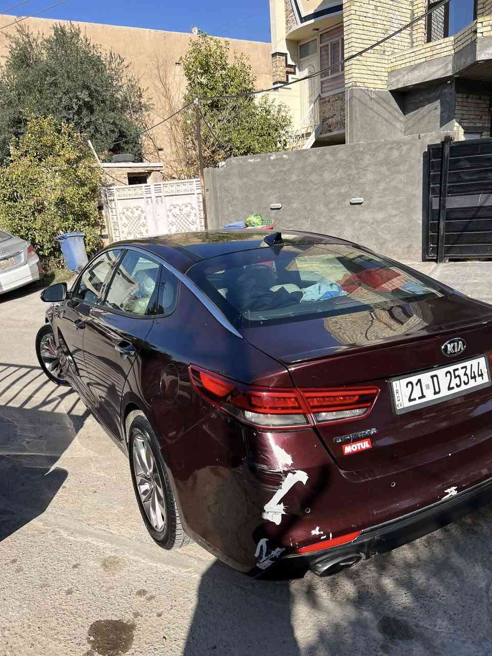 كيا اوبتما موديل 18 فول مواصفات اعلى فئه SXL وارد امريكي محرك 2000 توربو جي دي اي حادث موضح بالصور صبغ 3 قطع جاملغات ثنين و بنيد رقم سليمانيه باسمي السياره يرادلها صبغ دعاميات وشغلات بسيطه الشراي يتصل و نتفاهم رايدها 135$ وبيها مجال للشراي
***********
مكانها بغداد

