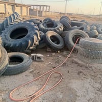 تايرات مستهلكة • ٢٥٠ تاير • جملة