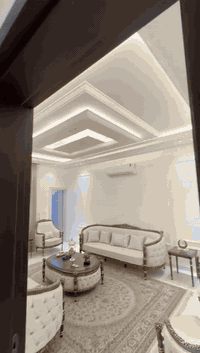 فريق التميز • ديكور • غرفة استقبال