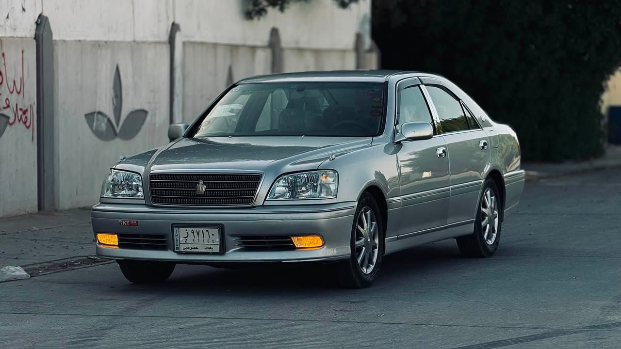 ‏TOYOTA CROWN ROYAL SALON 👑
للبيع تيوتا كراون 2003 اصل.

رقم بغداد (ز) قرار 48 مشروع وطني امداور نفس اليوم ابعموم العراق
مكفوله كفاله عامه من كل شي حته فتح مابيه 
تحوير نجف بل كامل دشبول عارف العيساوي جديد استوني شاده 
كير مكينه حداديه تبريد كله جديد سياره جهازه وجديده كلش 
المواصفات👇
3 دكم اصل. 
أصل كرستال.
محرك دي فور الجبير. 
شاصي.  75. 
اربع كشنات كهرباء.
الكشن السايق محوري يصعد وينزل
برده خلفيه 
ويل كب نجمه. نفطي 
ستيرن كهرباء.
قواعد ارقام اصليه .
شاشه عارض .
اوكس. 
بلوتوث.
ويل بلادي   +تخم تاير جديد.
داخل بيجي .
درگ مطعم بصاج اصل.
لايتات زنون كرستال.
بگ لايتات كرستال.
مري  كهرباء+هيتر♨️.
كروز تثبيت سرعه.
جامات اربعه اوتو.
غراض مال جنطه كامله.
السياره ماعايزه برغي كامله على اخر حبايه.
والسياره بالواقع اجمل من الصوره📷.
السعر💵142وبيها مجال قليل حگ الجيه.
العنوان🏡النجف الاشرف.
للاستفسار📞 ***********
