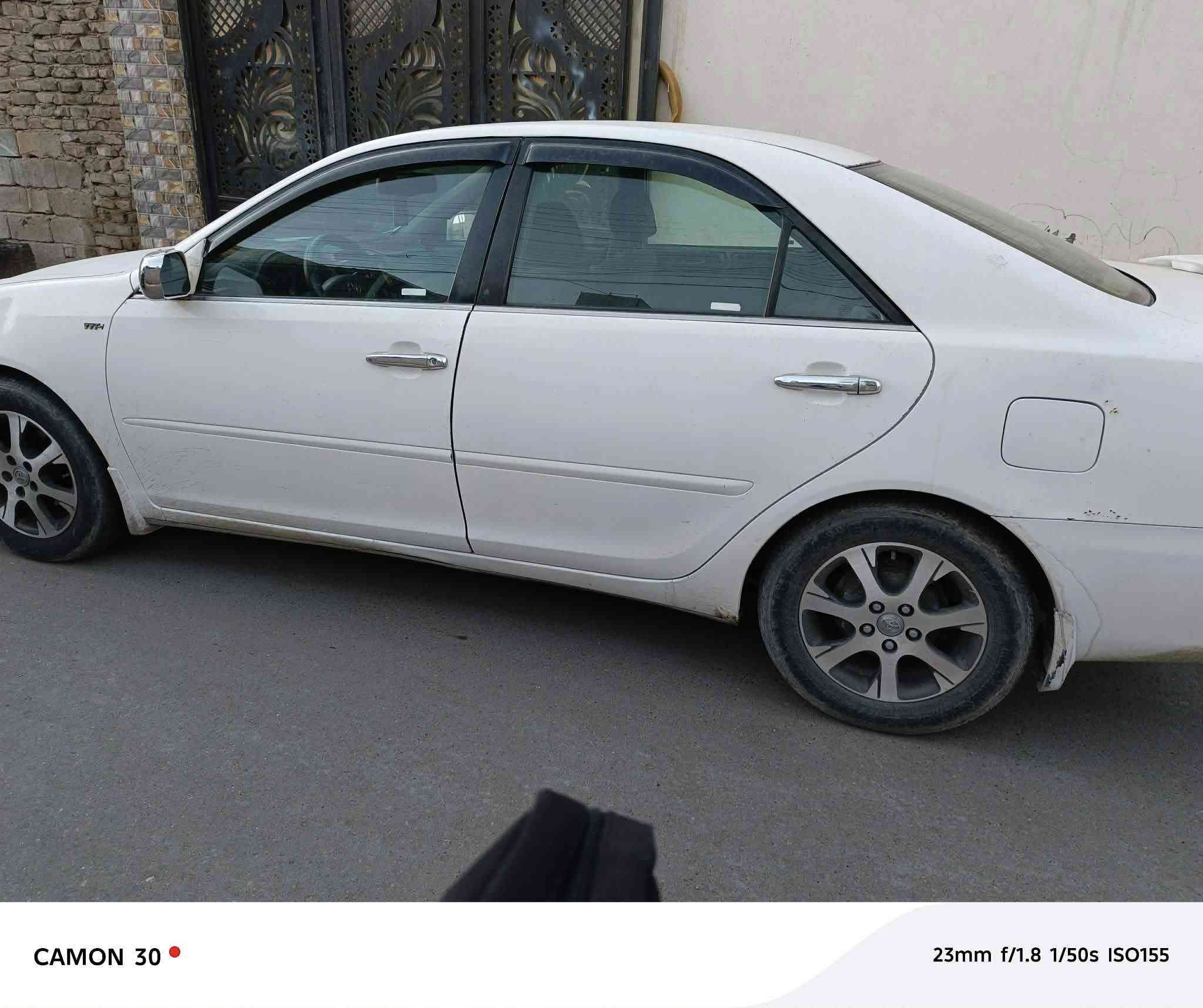 السلام عليكم.  للبيع كامري.   2005
رقم بغداد.     مشروع وطني.     تحويل مباشر. 

أمريكي.    فول عدا.   فتحه.     2400

صبغ حزام.   ابيع

كير.   محرك.     صدر.     تبريد.   

جاهزه من كلشي.   شرط الفحص 

السعر.  87 ..$. وبيه مجال. 

مكاني.  الفلوجه.    

رقم الهاتف.  ***********
