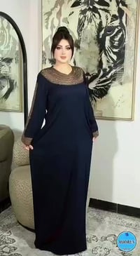 دشداشة كشمير • تطريز صدر • مقاسات L-XL-XXL