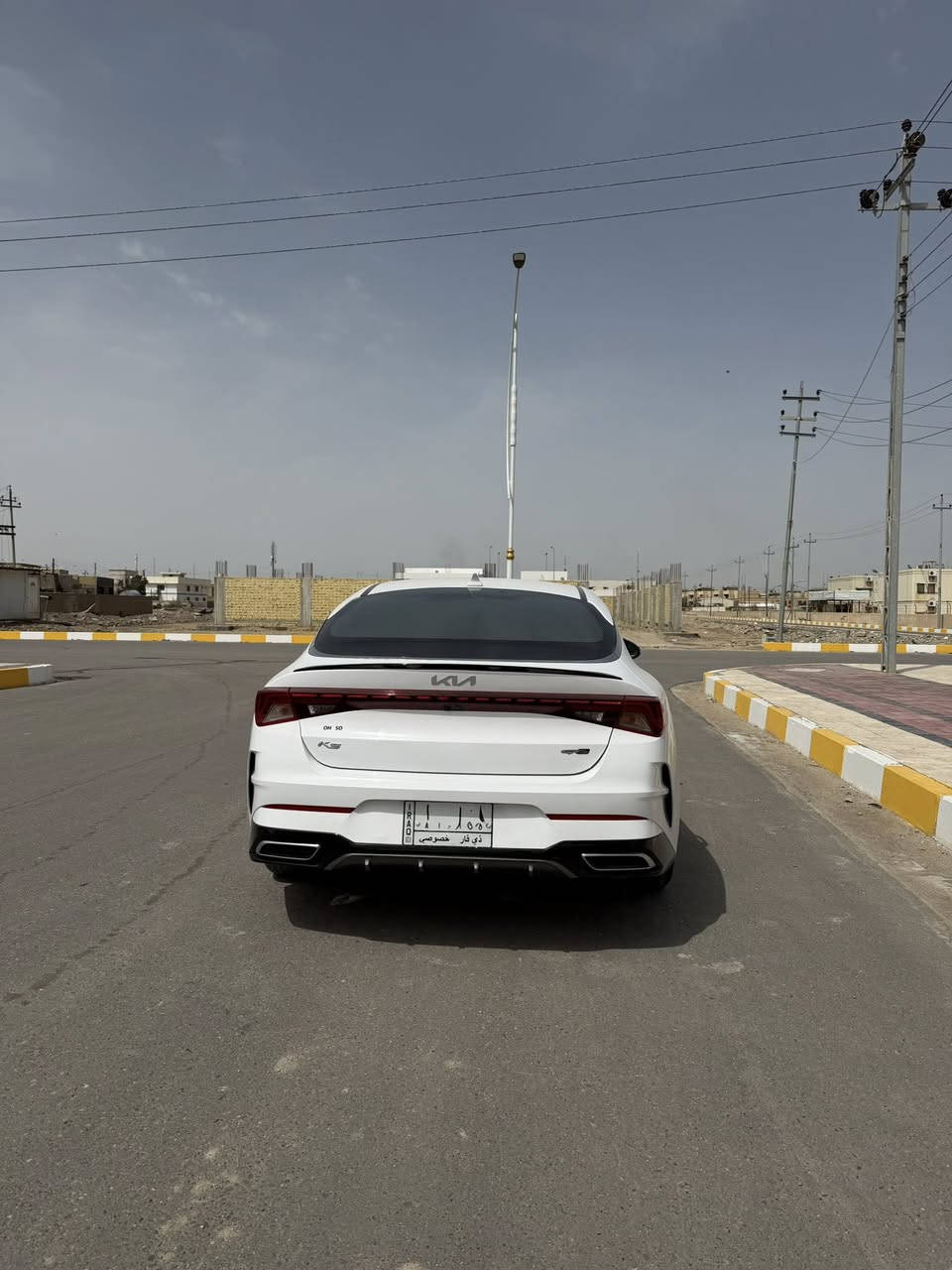 السلام عليكم K5 جيتي لاين فول  كشن السائق كهرباء شاشه كبيره فول تحكم ستيرن نقطه عمياء قياده ذاتيه ضغط اطارات بلشاشه موديل 2023 ماشيه 59ألف ميل حادثها  بيبان ثنين تبديل وجاملغ نفسه مصلح جديده كلش كل نقص مابيها معوقين ذي قار  للاستفسار اكثر الاتصال بلرقم : ***********
العنوان ناصريه
