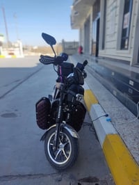 ماطور شحن جبلي موديل 2025  6 باتري  استخدام خفيف جدا  عداد 1200 كيلو م...