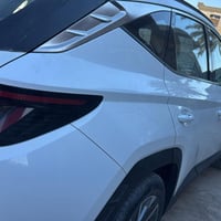 توكسان 2023 خليجي فول مواصفات بدون بنورامه لون ابيض ماشيه 38 الف رقم ب...