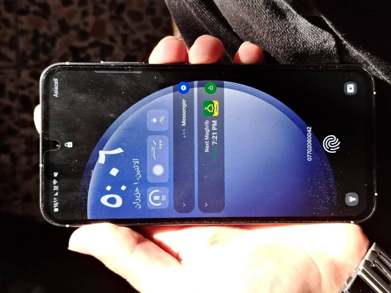 S23FE
ذاكرة 128
تك سيم + شريحة الكترونية eSIM
جهاز نظافة 100% حيل نظيف نا بي ولا شخط
نسخة سناب داركون 
جهاز بدون محلقات فقط معا كفرات ثنين 
سعر ب 380
مكاني موصل مجموعة ثقافية 
متوفر توصيل فقط باعتماد ( ادزلي حك توصيل ادزلك الجهاز )
أي استفسار تفضل خاص 
(بدون مراوس )


**إذا كنت صاحب هذا الإعلان وتريد حذفه لأي سبب، رجاءا أرسل رسالة إلى الدعم الفني**