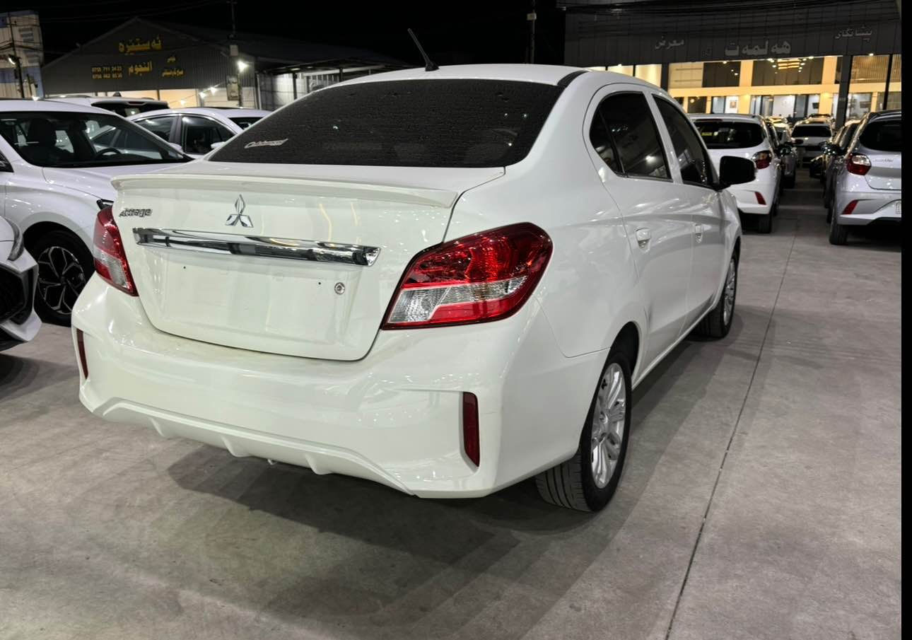 للبيع – ميتسوبيشي ميراج موديل 2022 
وارد خليجي
لوحات أربيل وباسمي شخصيًا

🔹 الموديل: 2022
🔹 الحالة: نظيفة وجاهزة للاستخدام
🔹 السعر: 105 ورقة

📞 للاستفسار: ***********
📍 العنوان: الدورة – شارع أبو طيارة بغداد, العراق
