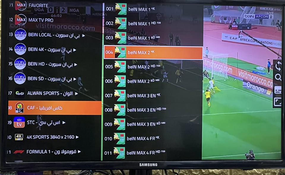 السلام عليكم عملاء معرض العالمية للستلايت
💫💫💫💫💫💫💫💫💫💫💫💫
توفرت اشتراكات MAX TV PRO
اكبر مكتبة افلام ومسلسلات 
شاهد جميع قنوات العالم بدون تقطيع
سعر الاشتراك السنوي ((20الف دينار))
يعمل مع نت الكيبل الضوئي وشبكات الموبايل 4G
للاشتراك مراسلة الصفحة 
او الاتصال واتس اب 
***********
***********
