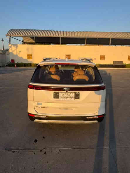 كيا كرنفال 2021وارد   كوري رقم  بغداد  ماشيه 119سياره جديده كلش  فول مواصفات عده الفتتحه
 بيهه ( 3 طخات   خفيفه مو ضربات طخات ومعدلات بارد pdr
بلباب الي وراى السايق 
والباب الي وراء الصدر 
والجنطه    
وبيهه صفحة الصدر صبغ من كوريا  لان الكوري كله يجي صبغ 

مكينه كاز اربعه سلندر تيربو/  دبلو شغال
المواصفات: بصمة / بصمة ابواب / تشغيل عن بعد

رادار امامي / حساس خلفي /حساس امامي

كشن كهرباء / كشنات جلد / 9راكب / 

داخل لونين / بيبان كهرباء شفط / كشنات تدفئة

مود درايف  / اوتو هولد / هند بريك بصمة 
 
تحديد مسار / قيادة الية / فول تحكم ستيرن 

 4 وظعيات قياده   

شاشة كببرة / كامرة خلفيه

اشاير بل مري / LED امامي / لايت زنون 

ويل كب / تبريد 3 قطع مركزي / كشنات قلابة

بلوتوث / / كار بلي /USB

بعد بيها هواي مواصفات سياره احله من صوره بعد 
 ومسويلهه  فحص قبل كم يوم هم  موجود وي الصور
اللتواصل والاستفسار اتصال عله الرقم
***********     بيع فقط
مكان البصره
سعر ((  190$)) وبيهه مجال البصرة
