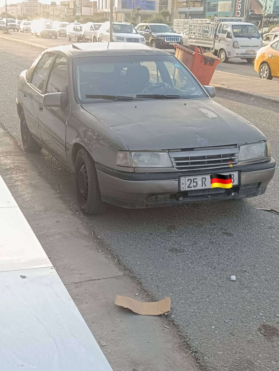 اوبل فكترا - OPEL 🇩🇪
محرك 2.0 قوي شرط 💪🏻🔥✅

رقم 25 كركوك 🇮🇶 ب اسمي تحويل و كاله غرامات 0 شرط ✅

بطاقه بانزين بيها ⛽ جديد سنويه2030🗓️ جديد رقم جديد✅

كير محرك شرط نضيف ✅

مسجل شاشه جبير و بلوتوث AUX ✅

فتحه سقف سلايت ✅🪟

سعره 38$ بيع او مراوسه حسب القناعه 🎭 .... 🚙


**إذا كنت صاحب هذا الإعلان وتريد حذفه لأي سبب، رجاءا أرسل رسالة إلى الدعم الفني**