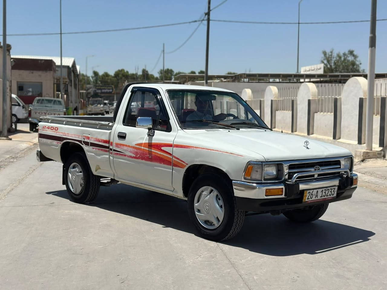 السلام عليكم
بيكم تيوتا  تك   سياره جديده موديل (٩٢) رقم صلاح الدين دولي  سنويه جديده  مكفوله من الصبغ  سياره  محرك اكسن شاصي  جديد سياره حلوه وجديده بمعنى الكلمه كهربايات جاهزه السعر ( 65 )/ورقه وبيها مجال 
 مكان السياره كركوك    ***********
