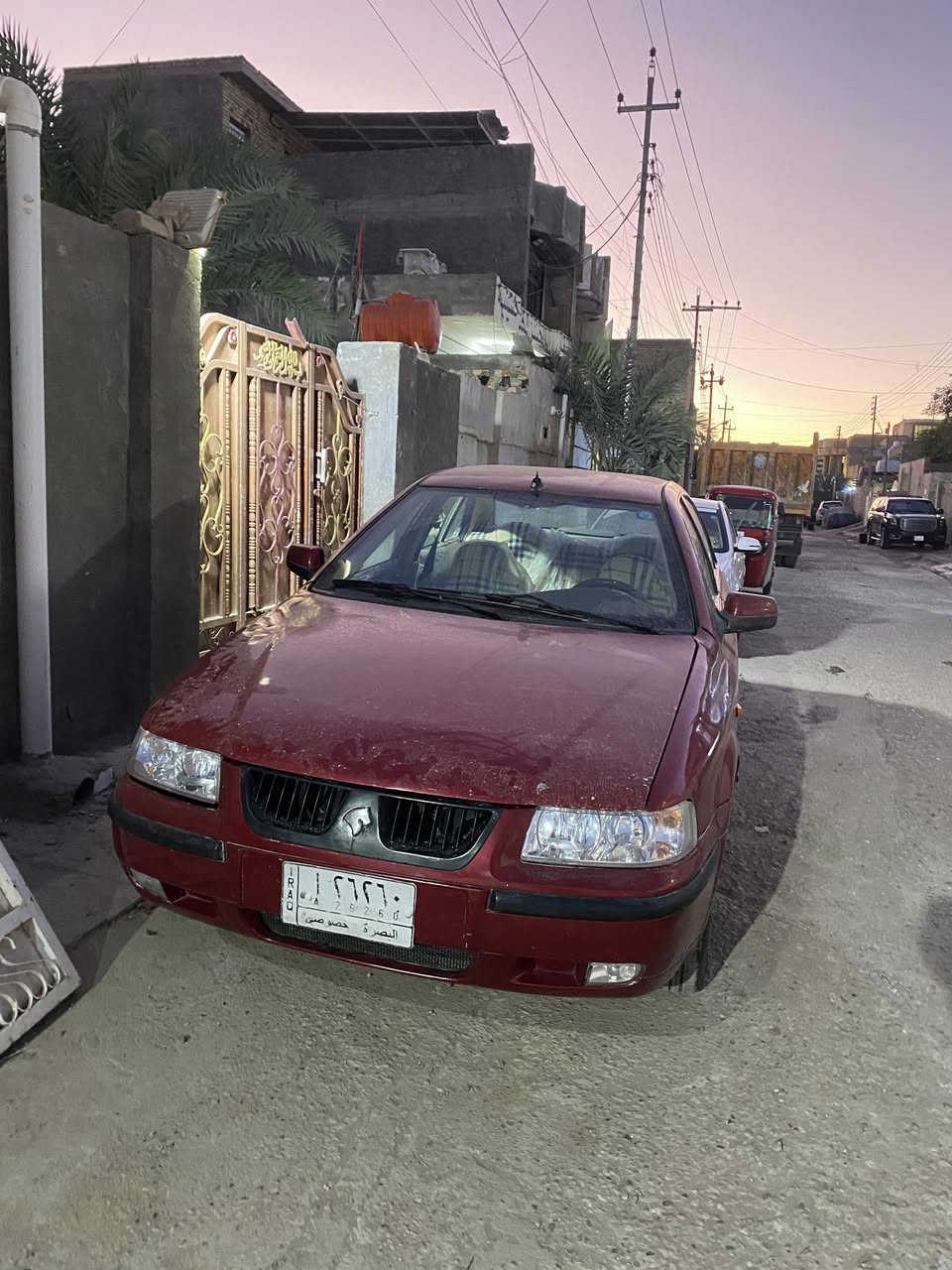 سمند 12كرستال جاهزه تايرات حداديه باتري بلكات نوزلات كلشي جاهز ادامه كامله بيها تعمير هلالات ولقماره باقي كفاله سنويه ل 29 مكاني ميسان   /السعر ٤٣

***********
