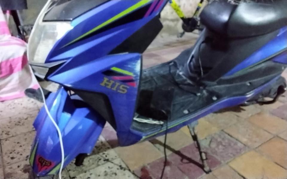دراجة شحن  موديل 25 بيهة فقط بطاريتين نص عمر  ولبقية خير من الله  وهية 5 بطاريات   السعر 325 وبيهة مجال  لطيبن الاسفسار اكثر ***********
