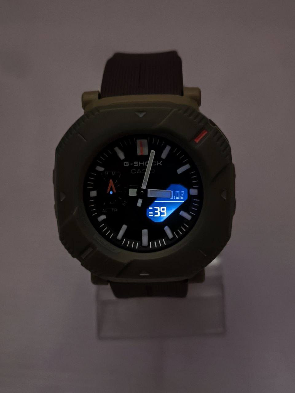 ساعة كاسيو جي كاربون كور G-Shock ( المدرعة) وارد اوربي DHL
تحفة فنية
الوحش الرياضي😈
عرض مزدوج: عقارب أنالوج + شاشة ديجيتال
وظائف متعددة: منبه، توقيت عالمي، إضاءة خلفية
 زجاج معدني مقاوم للخدش
رنك متحرك
مختمة من كل الجهات 
سير ربر مريح للاستخدام اليومي والتمارين

السعر : 35 ع اول تم 
للحجز والاستفسار يرجى مراسلة الصفحه


**إذا كنت صاحب هذا الإعلان وتريد حذفه لأي سبب، رجاءا أرسل رسالة إلى الدعم الفني**