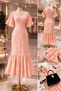 فستان راقي • كيبور • وزن ٥٠-٦٥