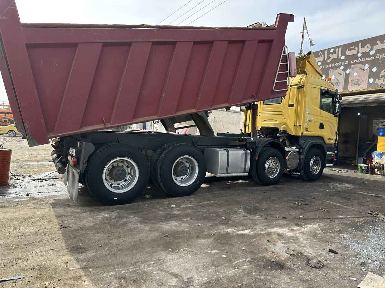 عكرب موديل ٢٠٠٦ اصل مكينه ٥٠٠ Rبلديه كير ٩٠٠ مجموعه ٢٨ تبريد شقال ثلجه شقاله تخم تاير رقم بصرة رقم ***********
