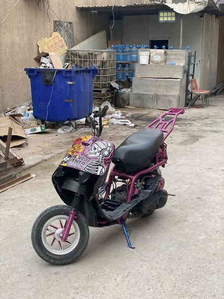 دراجه  تعمير جديد صارله سبوع من كملت غراض كله جديد مكينه هاون كلجات رياضي سعره ٨٠٠ وبيه مجال ***********
