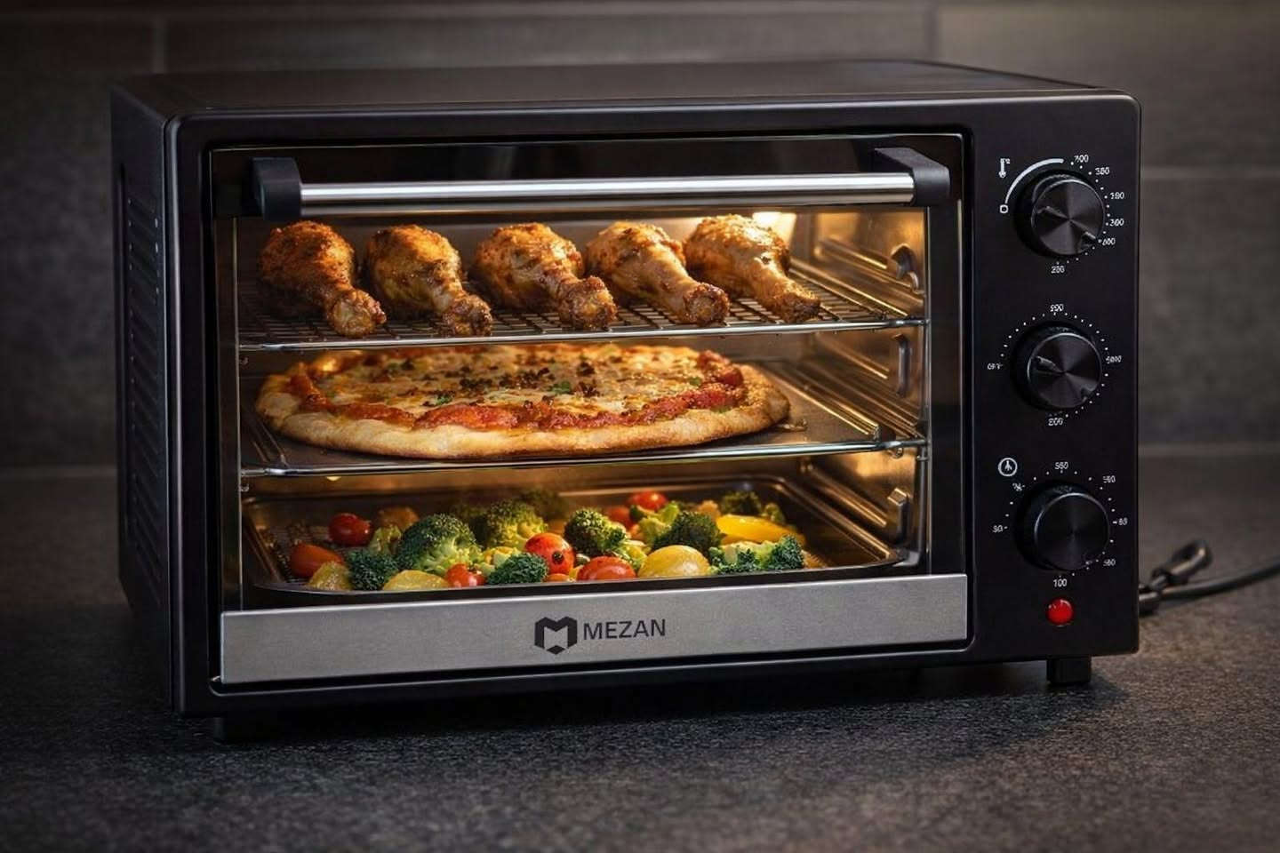 فرن كهربائي سعة 48 لتر للخبز والشواء والتحميص باحترافية وسهولة.
يتميز بـ شواية وسياخ دوارة لنتائج شواء مثالية 🍗✨

⏱️ مؤقت 60 دقيقة مع إيقاف تلقائي،
🌡️ تحكم دقيق بالحرارة و 4 مراحل تسخين
🔥 عناصر تسخين ستانلس ستيل لكفاءة أعلى
يجي ويّاه صينية خبز + رف سلكي
قدرة قوية 2600 واط بحجم مناسب لكل مطبخ.
يوجد خدمة توصيل لجميع المحافظات بيجي, صلاح الدين


**إذا كنت صاحب هذا الإعلان وتريد حذفه لأي سبب، رجاءا أرسل رسالة إلى الدعم الفني**