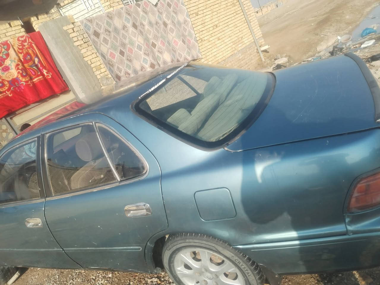 السلام عليكم كامري للبيع سياره جاهزه مكينه وكير شرط رقم ذي تحويل مباشر بسمي مكفوله من ضربه لقويه  ولعيب  ولعيب شرعي حداديه تخم تاير جديد كهربائية شاشه سعر 45 وبيه مجال قليل عنوان ناصريه مركز ***********  غير متواجد عله تواصل  خابر وبيك خيل وتدلل
