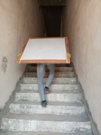 كربلاء المقدسة • نقل مواد بناء • تصعيد طوابق