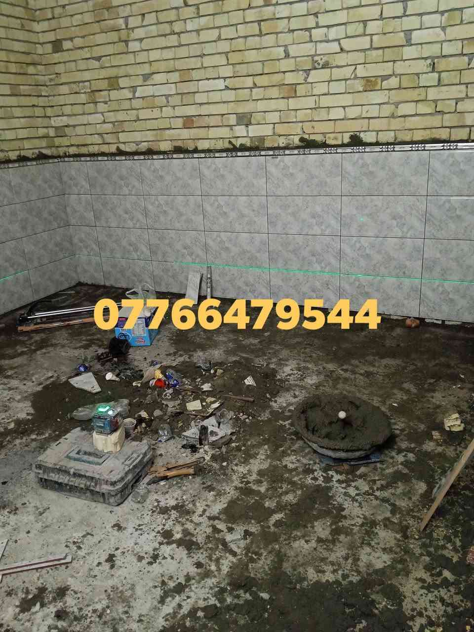 السلام عليكم خلف لانواع التطبيق البورسلين وكاشي ومرمر وجدران وارضيات وبيات درج وشغل د درجه اولى السعر مناسب لجميع انواع البورسلين والمرمر تواصل على الواتساب ***********
