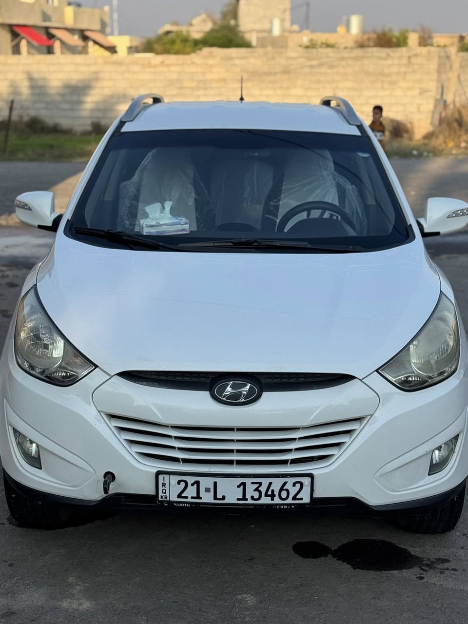 السلام عليكم للبيع توسان خليجي موديل 2013كلين قطره صبغ مابيه فقط مكانين بارد
السياره نضافه فول داخل واخرج وضع الشركه

شرط السبير مازل 

كير محرك شرط 

رقم سليمانيه دولي بسمي شرط التحويل سنويه لل 

2030

ارضيه جلد 

ماشيه 193

السعر 158

المكان تكريت رقمي ***********
