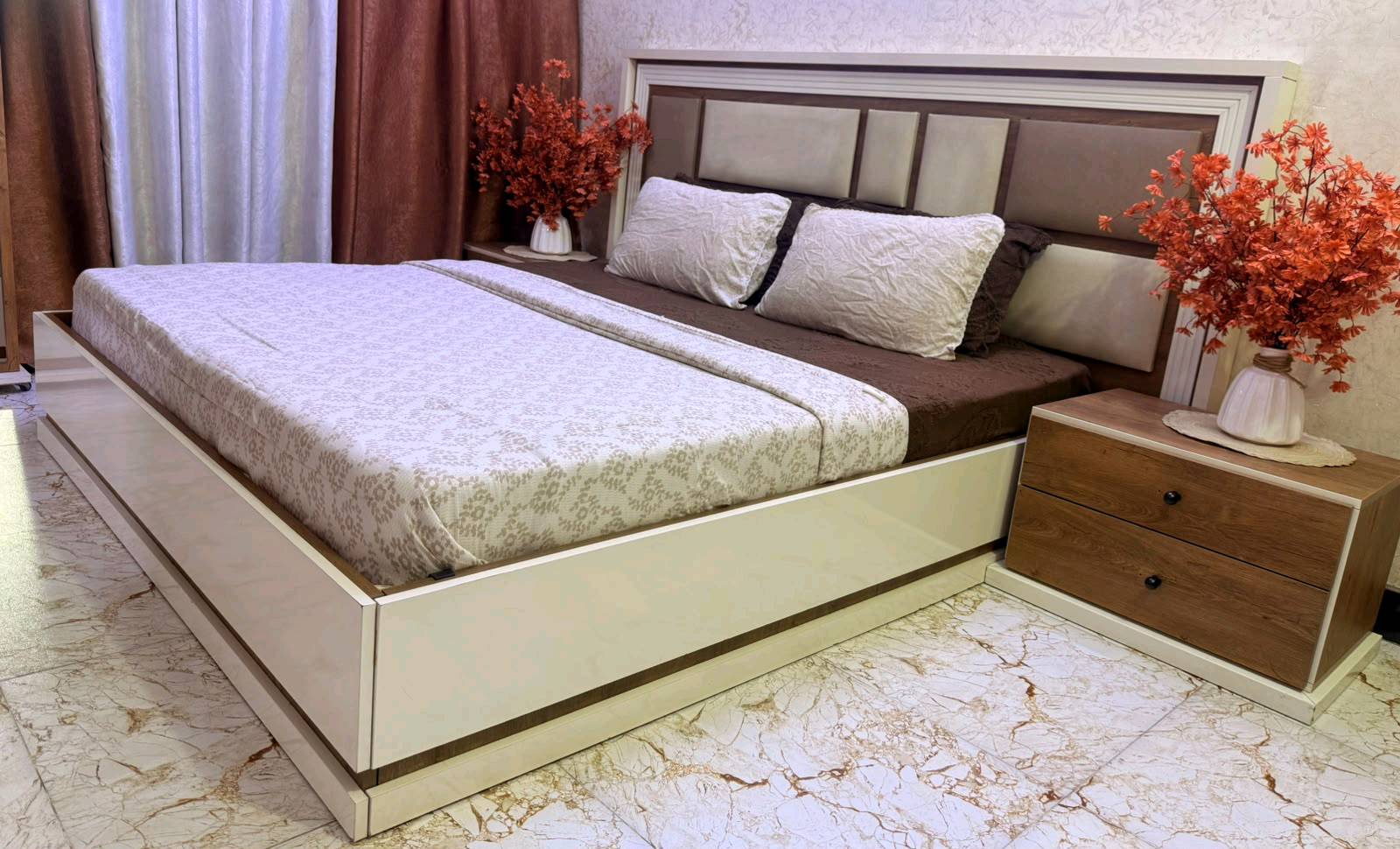 غرفه تركيه 8 قطع سرير مخزن سعر 850 بيها مجال مكان بغداد جسر ديالى اكو توصيل