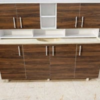 كاونترات المنيوم • سنك ٢م MDF • توصيل مجاني بغداد