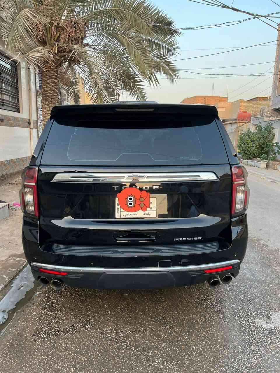 السلام عليكم
تاهو بريمير
موديل ٢٠٢٣
خليجي مكفوله  من كلشي بس بيهة شوية ورة باب العبري ترويج يعني ما مبينة الة تركز بيهه 
مواصفات فول الفول جكات كشنات تدفئه وتبريد 
حساسات امامي خليفي استيرن كهرباء ميموري كامرات ٣٦٠ 
٧ راكب 
فول الفول معروفه مواصفات بريمير
سياره جديد
ماشيه 76000
النجف الاشرف  حي العسكري رقم السيارة بغداد
السعر 54000 $
***********
