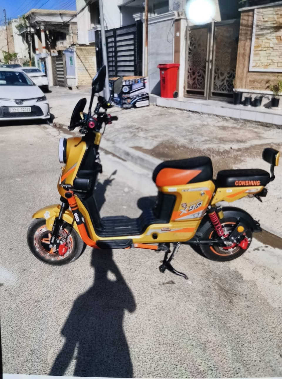 دراجه شحن X900 للبيع فول مواصفات اخت الجديده مستخدمه اقل الشهر بطاريات مفوله وبريكات هايدروليك ونشارات ولايت عالي ناصي دبل رماش ونضام البك بيهه سعر 500 مكاني الشعب الشراي يجي خاص ويدلل


**إذا كنت صاحب هذا الإعلان وتريد حذفه لأي سبب، رجاءا أرسل رسالة إلى الدعم الفني**