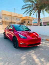 للبيع تسلا مودل Y موديل ٢٠٢٣ اون لاين  لونك رينج دبل ماطور  ٧راكب  الس...
