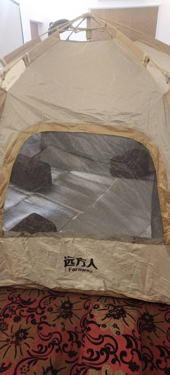 خيمة اوتماتيك سداسيه تكفي ل٦ اشخاص بهذا الشكل


**إذا كنت صاحب هذا الإعلان وتريد حذفه لأي سبب، رجاءا أرسل رسالة إلى الدعم الفني**