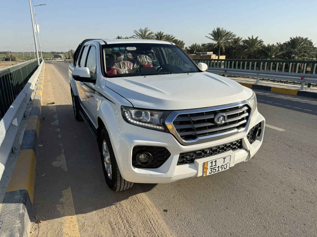 السلام عليكم 

للبيع كريت ويل ونكل7 بانزين موديل ٢١
السيارة رقم بغداد تحويل ثاني يوم
*محرك ٢٤٠٠
*فور ويل دبل خفيف دبل ثقيل 
*شاشه لمس
*كأمره خليفه 
*لد نهاري 
*تحكمات ستيرن مثبت سرعه رد على المكالمات 
*أشاره بالمري
*حساسات خلفية 
*مانع انزلاق 
وهواي بعد بيها موصفات
رقم إنكليزي بغداد بسمي
السياره كفاله عدا البارد شي كلش قليل
السياره استخدم شخصي بدون حموله
مكان السياره نجف مشخاب 
سونار السياره موجود يريده يراسلني وتساب
السعر(١٢٨)قابل للتفاوض 
رقم الهاتف(***********) للستفار متواجد واتساب
