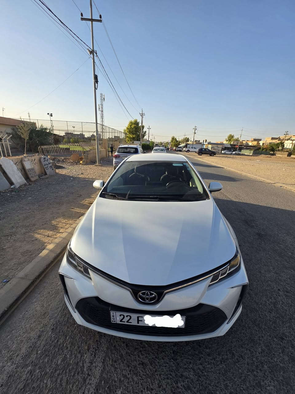 Toyota corolla موديل 2023 خةليجي دةبارجة بي ليدران بةناوي خومة هةموشتي نوئية م/ *********** هةولير
