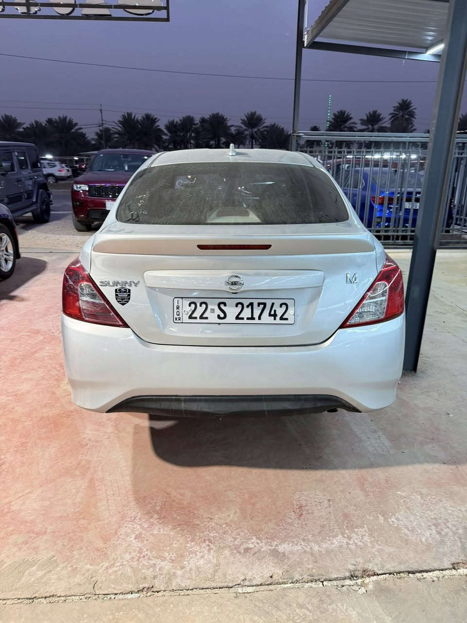 السلام عليكم
للبيع نيسان سني 2024 السياره بيها جاملغ خلفي مصبوغ الباقي كفاله رقم اربيل

شاشة كبيره كاميرا جام اوتو ماشيه 26 الف كيلو 

السعر 122 وبيها مجال 

مكاني بابل المسيب 

*********** ( راسلني خاص او واتساب افضل )
