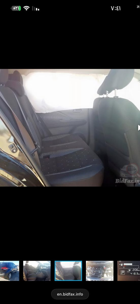 سلام عليكم نيسان كيكس 2019 وراد امريكي حادث بابتين باب السايق مبدله والباب الوره مصلحه مشايه ٤٧ ميل سياره مال دكتوره من البيت للعياده كفاله عامه كير محرك بشرط تبريد صدر تخم ويل كب تخم تاير ايرباك برده فقط طاك مال امريكا رقم بغداد باسمي السعر ١٤٠ ورقه وبيها مجال للمشتري عنواني بغداد البلديات ورقمي ***********
