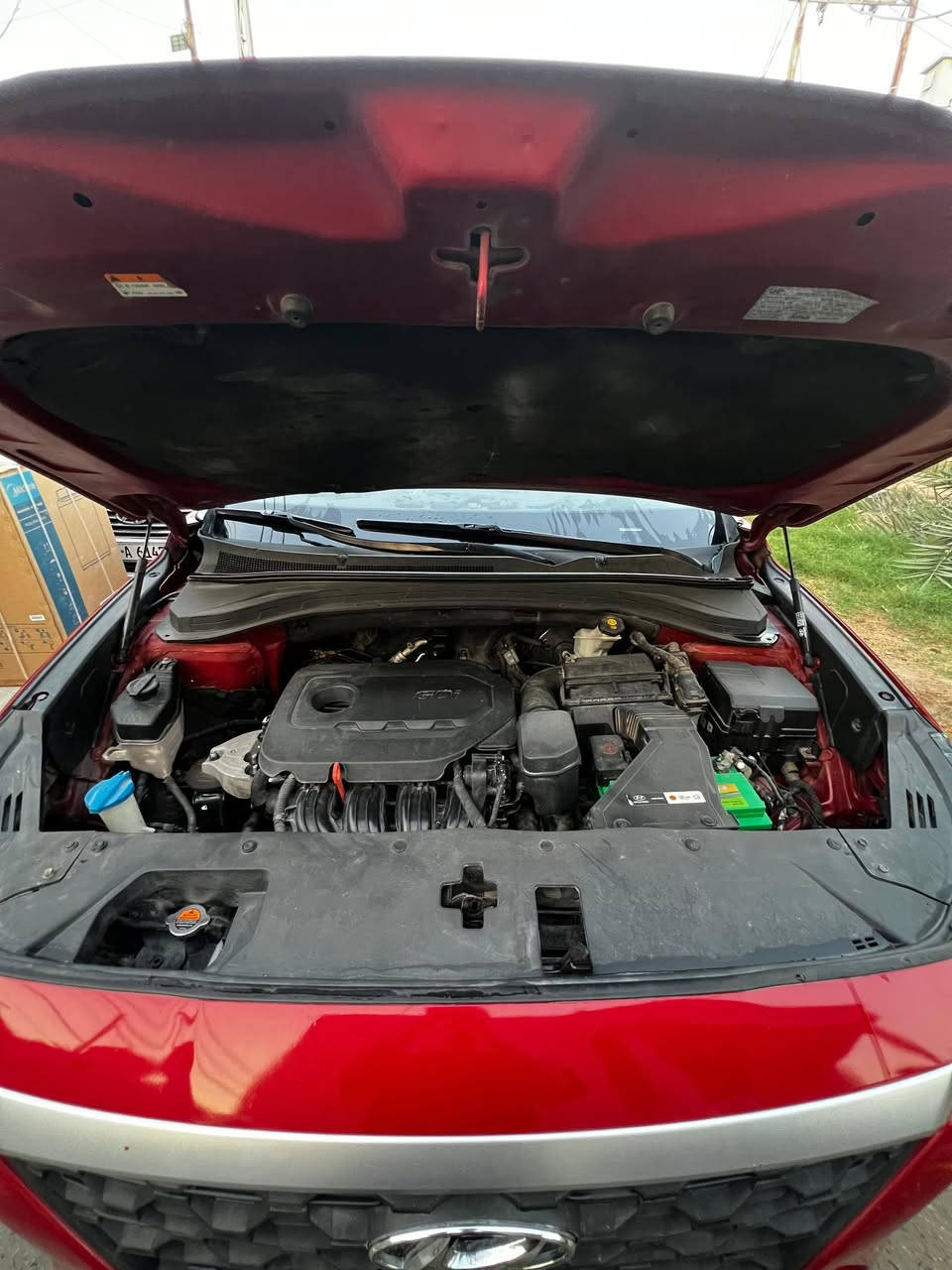 من رخصة الادمن.. سنتافي ٢٠١٩ وارد أمريكي محرك ٤سلندر ٢٤٠٠ GDI المواصفات رادار مرايات تحكمات استيرن تعديل مسار كامره خلفيه رادار امامي وبقية مواصفات الوارد.. بيها ضربه مدكر وبنيد وبيها ضربت بارد باب عكس السايق.. رقم الشاصي موجود تكدر تتأكد.. السعر ١٦٥ وبيها مجال للشراي. للتواصل واتساب ***********
