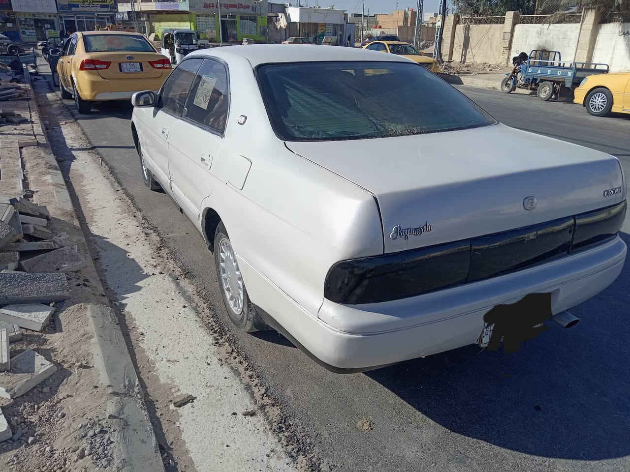 🔴اقره التفاصيل كلهه يله تتصل
السلام عليكم..
تويوتا كراون ( بطه )
مـوديـل ( ١٩٩٢ )
رقم واسط .. مشروع وطني.. بأسمنه مداور شوكت ماتريد
مصبوغه عام بسبب الجراد.. لون لؤلؤي
كير ومكينه جدد
حداديه نضيفه
تخم تاير جديد
كهربائيات جاهزه
دشبول بطاين غرفه حلوه
علمآ السياره مبدل بيهه كفر جاملغ الايسر الخلفي فقط والباقي كفاله
سياره حلوه وجاهزه مال جناي
السعـــر  /  38$ وبيهه مجال حك الجيه
العنـــوان / واســــــــــــط
للأستفسار / ***********   /  ***********
